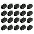 thumbnail image 1 of Unique Bargains DC-003A 3.5mmx1.3mm DC Power Jack Plug 3 Pin Female Socket Connector 20pcs, 1 of 4