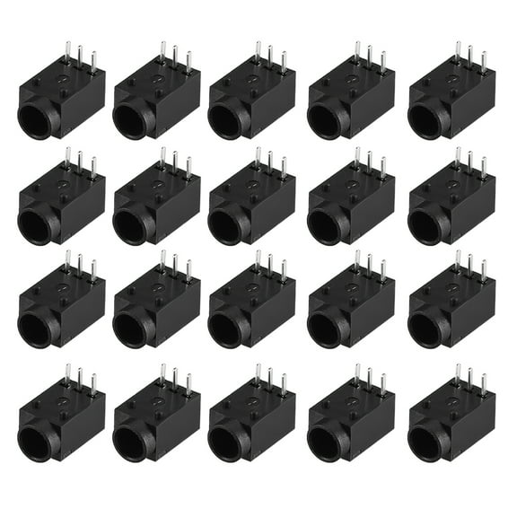 DC-003A 3.5mmx1.3mm DC Power Jack Plug 3Pin Female Socket Connector 20pcs