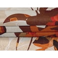 thumbnail image 5 of oneOone Velvet Orange Fabric Abstract Ink Texture Sewing Material Print Fabric By The Yard 58 Inch Wide, 5 of 5
