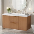 thumbnail image 3 of Meuble-lavabo de Rangement Moderne Mural, Bois, 3 of 22