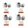 thumbnail image 4 of Kit d'Écrou Moleté, Durable 130Pcs Fileté Insert Asrotment 4 Types de Fixation en Acier Inoxydable Haute Résistance pour Voiture, 4 of 8