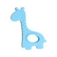 thumbnail image 1 of Blue Giraffe Modelling Infant Teething Chew Toys , Silicone Baby Teether Baby Teether Toy For Babies 3 Months+, Teething Rattle Sensory Teether Toy For Sucking Needs, BPA Free, 1 of 4