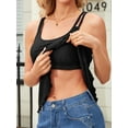 thumbnail image 3 of Sociala Women's Eyelet Camisole with Removable Padding S-3XL Flowy Cami Shirts, 3 of 5