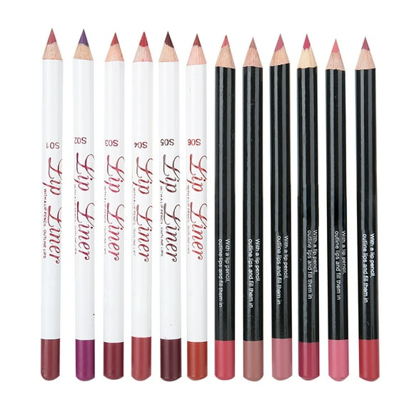 Waterproof Lip Liner, Lip Liner Set Portable Easy To Draw For Makeup