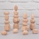 thumbnail image 5 of Juguetes educativos para niños y adultos con piedras de madera de haya de colores apilables, adornos para niños y niñas, 5 of 5