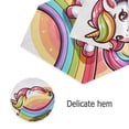 thumbnail image 4 of A Unicorn on Rainbow Garden Flag 18" x 12.5" Double Sided Yard Lawn Outdoor Decor Small Yard Flags, 4 of 6