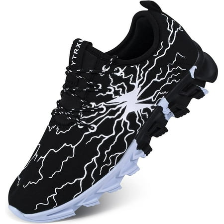 

Little/Big Boys Running Sneakers Lightweight Slip on Tennis Shoes