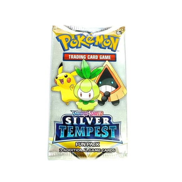 Juego de cartas coleccionables Pokémon Sword & Shield Silver Tempest Fun Pack