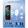 thumbnail image 2 of Bohuma Cargador magnético inalámbrico para iPhone: almohadilla de carga Mag-Safe compatible con iPhone 16 15 Pro Max Plus 14 Pro Max Plus 13 12 Pro Max AirPods Pro 3 2 - Base de carga rápida para ofic, 2 of 5