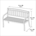 thumbnail image 3 of Mainstays Garden Bench, 3 of 9