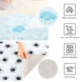 thumbnail image 6 of IAUYY Set of 2 Inch Bath Mat Thick Soft Plush Shower Mat TPR Backing Material Non Slip Bath Mats for Bathroom for Tub Shower Hotel Covered in Tiny Cartoon Characters, 6 of 9