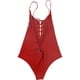 thumbnail image 2 of Tavik Womens Monahan One Piece Monokini Traje de baño, Rojo, Grande Tavik Monokini, 2 of 2