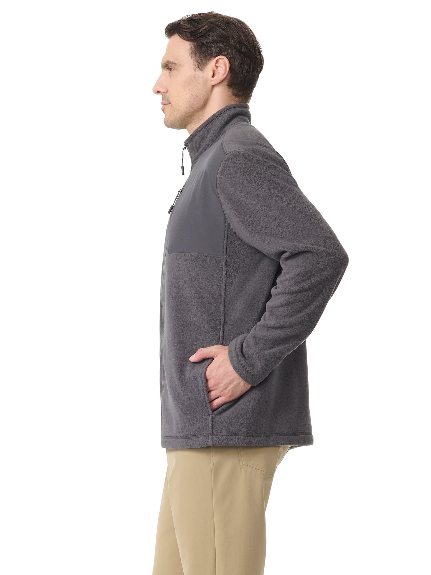 Bass & Co Men's Polar Full Zip Fleece, Sizes S-3XL