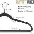 thumbnail image 5 of 10PC Household Flocking Hangers Velvet Anti Slip Clothing Hangers, 5 of 8