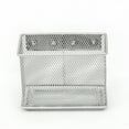 thumbnail image 5 of Pro Space Magnetic Storage Basket Metal Mesh Office Supplies Holder, Silver, 5 of 5