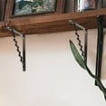 thumbnail image 6 of 2 Pcs Floating Shelf Bracket Tripod Shelves Square Stand Holder, 6 of 8