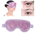 thumbnail image 2 of Cooling Gel Bead Eye Patch Reusable Hot Cold Compress Eye Pack Cover for Swelling FatiguePurple, 2 of 8
