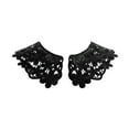 thumbnail image 5 of NIBOLOG Embroidered Collar Pair - Women's Lace Neckline Hollow Lace Fabric Trim, 5 of 8