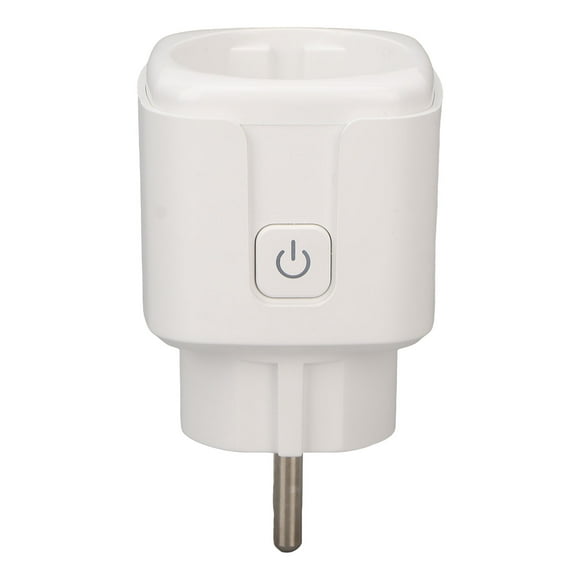 1pc Smart Socket Voice Control WiFi Connection Automatic Turn Off Home Outlet EU Plug 16A 100‑240V Key Words