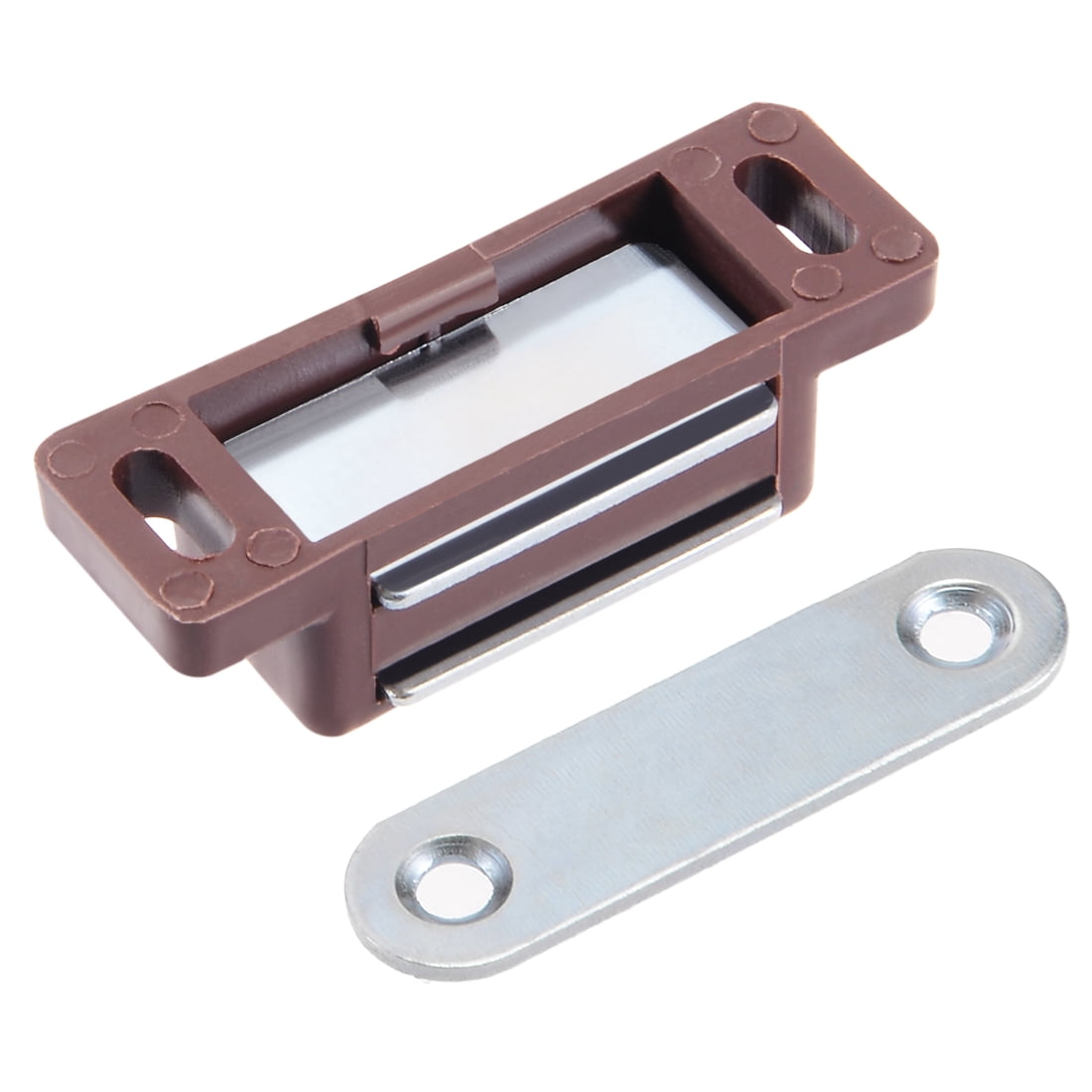 Unique Bargains 46mm Length ABS Plastic Door Cabinet Magnetic Catch Latch Closures