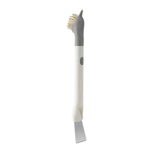 Cepillo de limpieza para encimera de cocina, cepillo exfoliante para grietas estrechas, cepillo limpiador para quemador de cocina, herramienta de