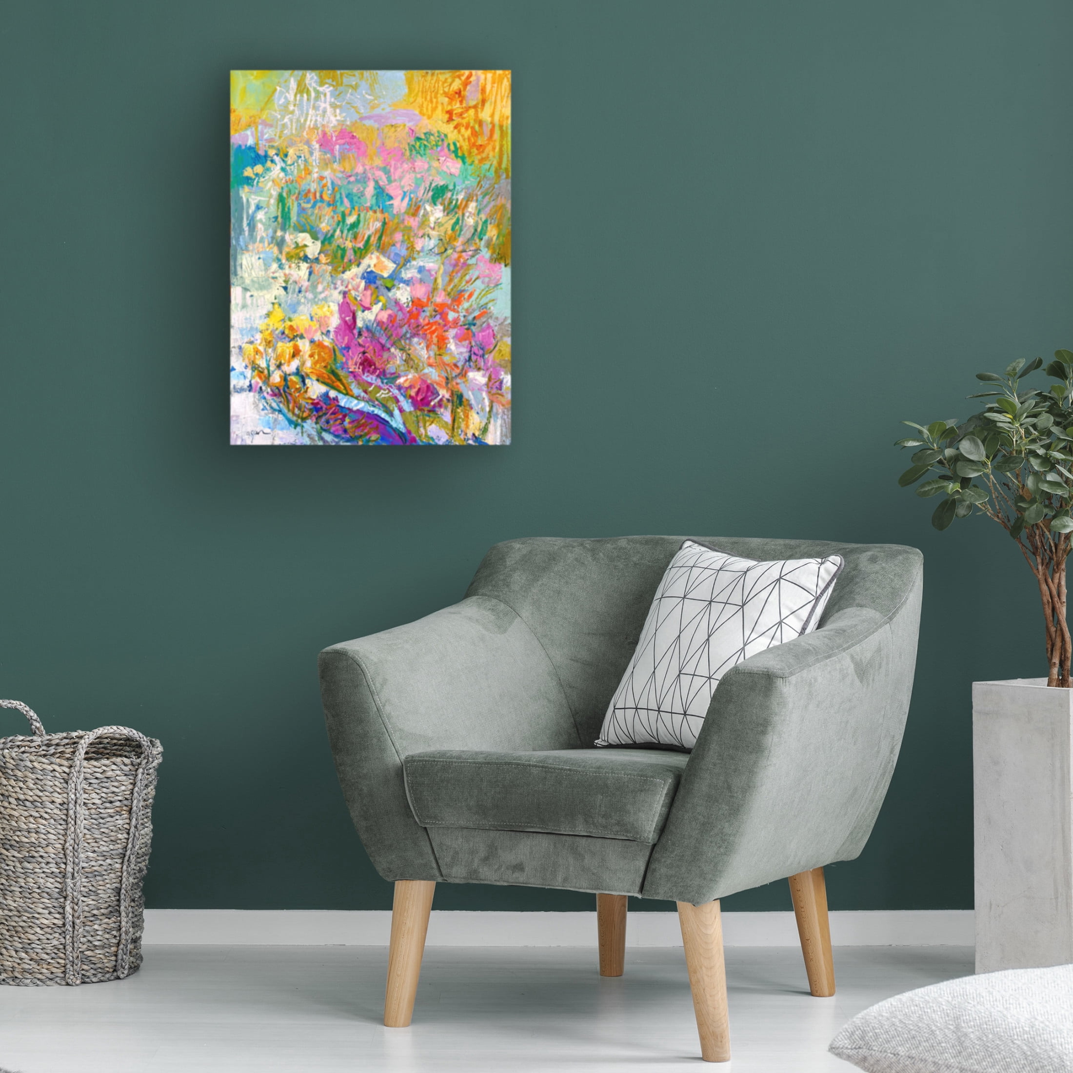 Canvas Wall Art - Dorothy Fagan 'Heavenly Day' Wall Art for Living Room, Bedroom, or Office D?cor by Trademark Fine Art - 24 x 32 Inches