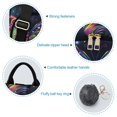 thumbnail image 7 of FORMRS Women's Travel Backpack Purse Anti-Theft Hidden Pockets Casual Shoulder Bag, Psychedelic Butterfly Pattern, 7 of 7