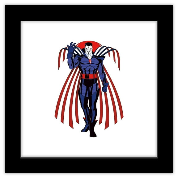 Gallery Pops Marvel X-Men '97 - Mr. Sinister Character Art Wall Art, Black Framed Version, 12" x 12"