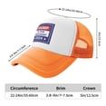 thumbnail image 3 of Yiaed Trump is our president 2024 Print Classic Trucker Hat Rugged Flex Mesh Baseball Cap, 3 of 6