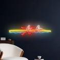 thumbnail image 2 of Handmadetneonsign Rowing Boat Neon Sign, Rowing Boat Led Sign, Rowing Boat Neon Sign, Beach Neon, 2 of 5