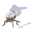 thumbnail image 1 of DOLITY Bee Honey Pot Bee Shaped Decoration Pot for Festive Parties Summer Time, 1 of 9
