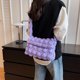 thumbnail image 2 of Bolso Hobo Burbujas para Mujer Bolso Informal Gran Capacidad para Uso Diario (púrpura), 2 of 9
