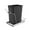 Black, variant on Rev-A-Shelf RV-12KD-11C S Single 35 Quart Pullout Kitchen Waste Container