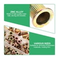 thumbnail image 2 of OULII Metric Rivet Nuts 165Pcs Zinc Alloy Rivet Nuts Golden 0.79X0.55X0.39in for Automobiles, 2 of 8