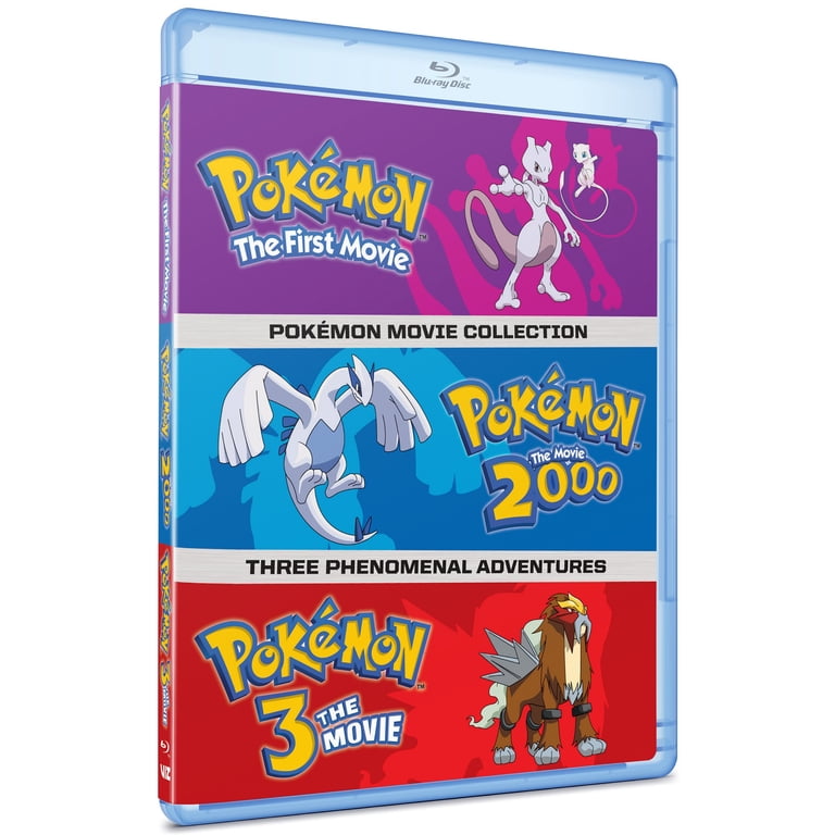 Viz Media Pokemon 1-3 Movies Collection on Blu-ray, Anime