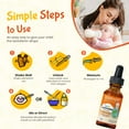 thumbnail image 6 of Kiddivit Baby Lactoferrin with Vitamin C - 60 Daily Servings, 2 fl oz (60 ml) - Dropper Included, Glass Bottle - Sugar Free, Gluten Free, Vegetarian Friendly, 6 of 8