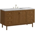 thumbnail image 3 of James Martin Vanities 545-V60S-LNO-3CAR Laurent 60" Single Basin Poplar Wood Vanity Set -, 3 of 7