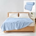 thumbnail image 7 of GFHFHITJ Mellow Sleep Comforter, Soft Skinfriendly Cooling Comforter, Washed Solid Color Breathable Blanket, Skin-Friendly & Lightweight, 7 of 7
