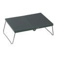 thumbnail image 2 of Mesa de camping plegable compacta multiusos portátil de aluminio de 32 cm para playa Verde, 2 of 8