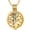 Gold, variant on Tree of Life Urn Necklaces for Ashes Stainless Steel Tree of Life Cremation Jewelry for Ashes Memory Jewelry for Women Men for Loved One