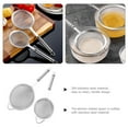 thumbnail image 2 of Raindrops  2 Pcs Sieves and Strainers Juice Soy Milk Filter Easy to Clean, 2 of 8