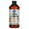 (4 Pack) Now Foods L-Carnitine Liquid Tropical Punch 1000 mg - 16 oz.