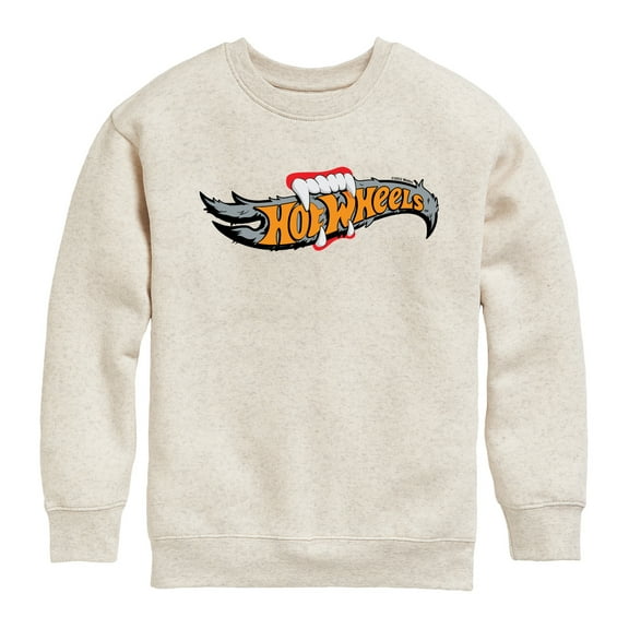 Hot Wheels - Halloween Graphic Long Sleeve Fleece Sweatshirt
