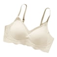 thumbnail image 2 of Byworldtasic Wireless Bras for Women Comfortable Push Up Seamless Bralettes Full Coverage Everyday Support Bras, 2 of 7