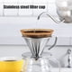 thumbnail image 3 of Filtro De Café De Acero Inoxidable Gotero De Café Reutilizable Filtro De Café Filtro De Café De Acero Inoxidable Gotero De Café Reutilizable Portafiltro De Café ANGGREK  Otros, 3 of 8