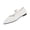 White, variant on Womens Washable Mesh Mary Jane Flats - Breathable Slip-on Pointed Toe, Cushioned Arch Support Insole, Non-slip Outsole for Work - Black,Size 9.5