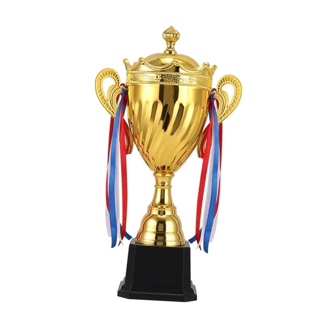 Youkk Trophée Tasse Sports Drôle Fête Récompense Jeu Compétitions pour Enfants Adultes 41cm 50.5cm