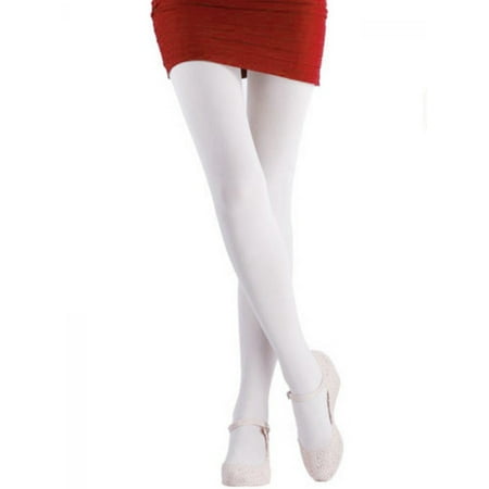 

Farrubbyine8 Opaque Footed Tights Women Girls Pantyhose Elastic Stockings