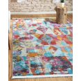 thumbnail image 2 of Unique Loom Bryce Canyon Contemporary Distressed Area Rug or Runner, 2 of 7