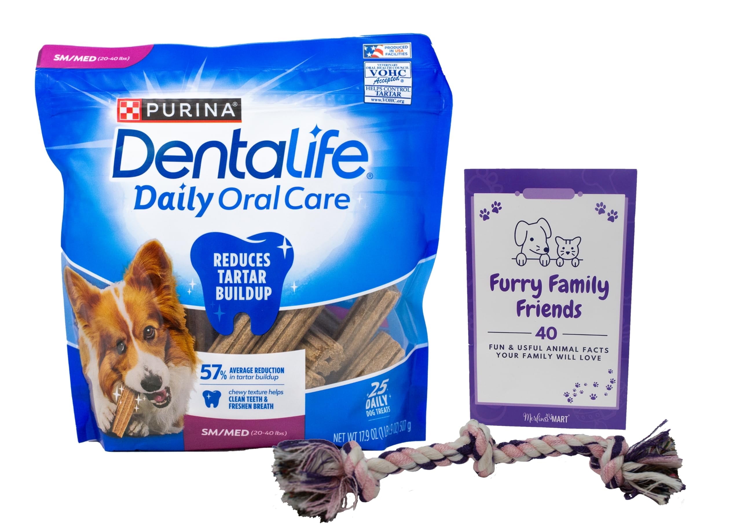 Purina Dentalife Dog Treat Medium 15 Stick Case of 3 - Walmart.com